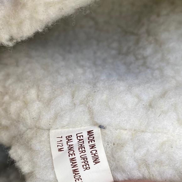 Michael Kors Wedge Boots Sherpa Lined Size 7.5 - Picture 14 of 14